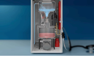 do 3d industrial technical video medical waste disposal sterilization animation