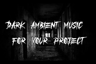 produce dark ambient music and horror sfx for your project