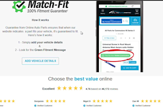 design auto part shopify store automotive website auto part website