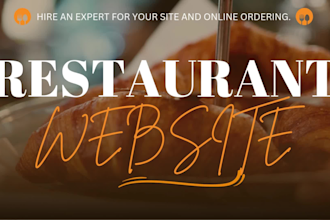 design unique wordpress restaurant website with food order, delivery system