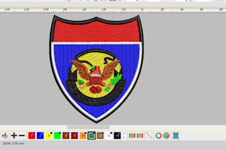 do embroidery digitizing into dst,pes,jef,cnd,ofm,pxf asap