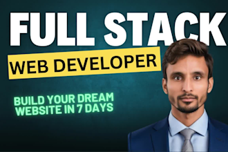 full stack developer django react python ai saas web mobile mern nextjs rest API