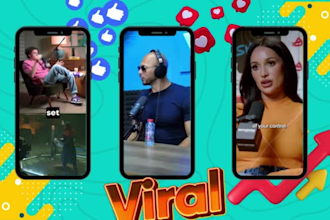 make viral podcast clips for tiktok, reels, shorts quickly