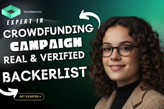 generate crowdfunding campaign backers list for gofundme indiegogo kickstarter