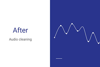 do audio cleanup and fix sound in your audio or video
