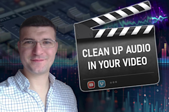 cleanup and edit audio in your video
