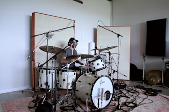 record epic rock or pop drums