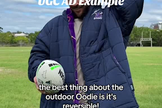 create a ugc spokesperson video ad male content creator