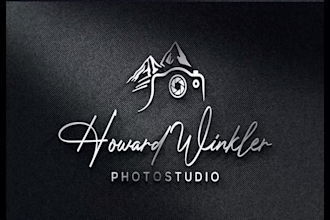 design photography logo watermark or signature