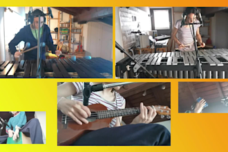 record congas, djembé and other percussions on your song