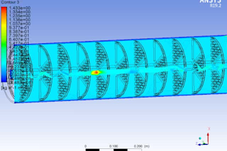 do fea simulations in ansys and 3d cad modeling in solidworks