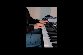 record piano, synths, organ, keys on your song