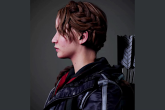 create realistic 3d character models for cgi unreal engine metahuman design