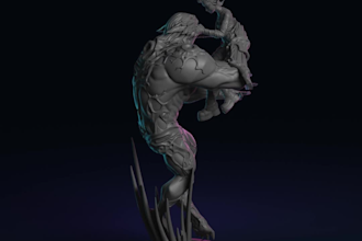 sculpt and print miniatures and figurines