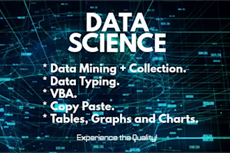 help you as a virtual assistant and all data handling jobs