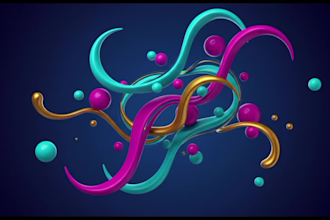 animate your 2d image, artwork and do a loop animation video