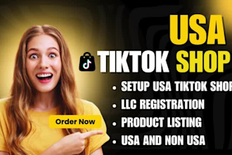 create and manage tiktok shops for non residents, including llc setup