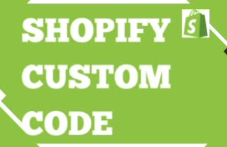do shopify custom coding, bug fix, shopify development, theme customization