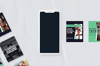 create your professional instagram strategy and content