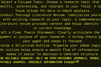 help with literature plus systematic review and meta analysis