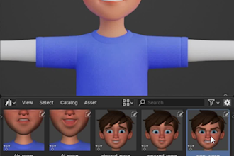 rig any 3d character with clean controls for animation