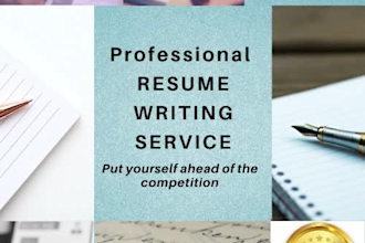 offer expert CV and resume writing services