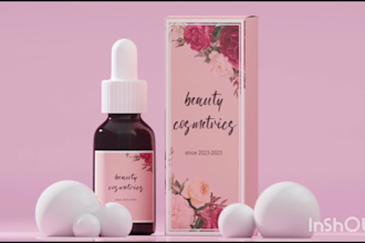 do 3d product design, and 3d product animation