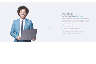 design recruitment website, job board, staffing, digital agency, job portal