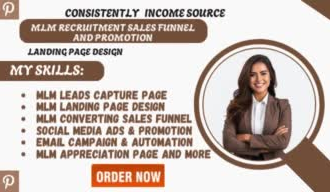 mlm sales funnel, mlm promotion, mlm sales funnel, mlm recruitment sales funnel