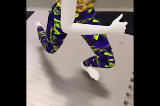 create augment reality supportive files for 3d garments or 3d apparel