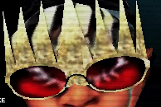 do retro visualizer 3d low poly music animation in n64 ps1 psx y2k style