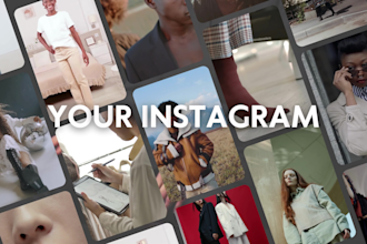 be your instagram profile and social media manager