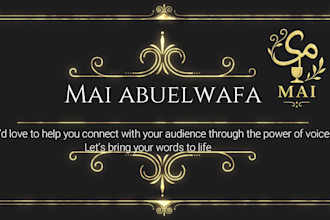 professional arabic voice over