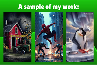 create viral ai animal shorts, motivation reels, hestory, animation for youtube