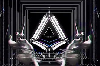 create a sound reactive visualization for your music