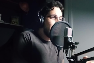 narrate your youtube video or documentary in brazilian portuguese