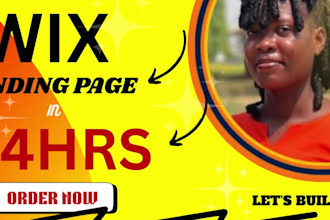 design in 24hrs wix landing page landing page design that converts