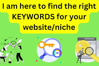 find SEO keywords and competitors key words scraping