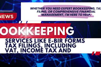 file philippines ebir forms, vat, income tax,   bookkeeping