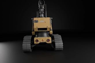 create high  quality hard surface 3d models