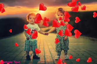 create amazing slideshow with photos music and text