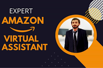 be your expert amazon fba virtual assistant, amazon account manager