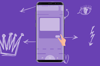animate modern UI UX with lottie and epic motion design