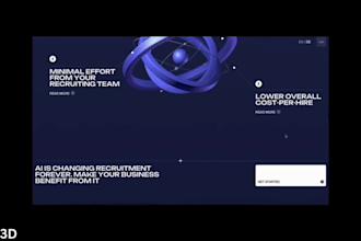 3d animate crypto website interactive 3d animated webflow website 3d spline gsap