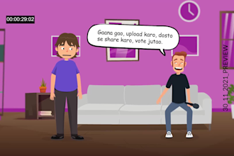 do voiceover for your audiobooks, explainer video animation etc