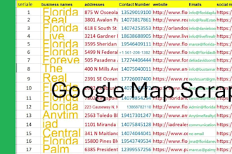 do b2b leads google map scraping, businesses leads and lead generation