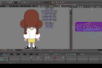 rig your 2d character in toon boom harmony