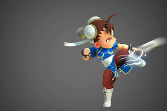 do 3d cute chibi model character 3d mascot stylized character animation vinyl