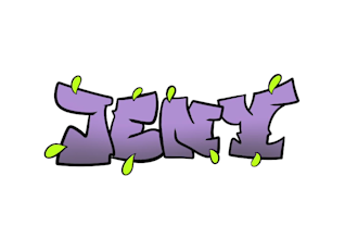 create hand drawn custom graffiti font logo illustration