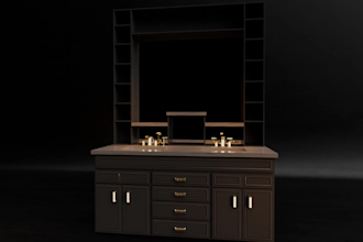 design custom 3d models for interiors and exterior furniture